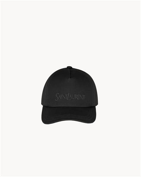 gorra ysl negra|Saint Laurent Hats for Women .